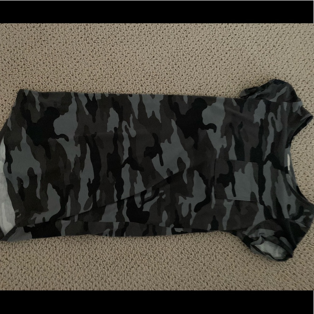 Camo T-shirt Dress